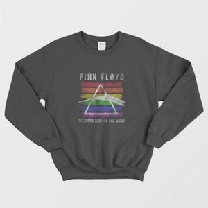 Rainbow Dark Side Of The Moon Pink Floyd Sweatshirt
